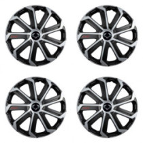 Poklice pro Sangyong 15 Evo black&silver