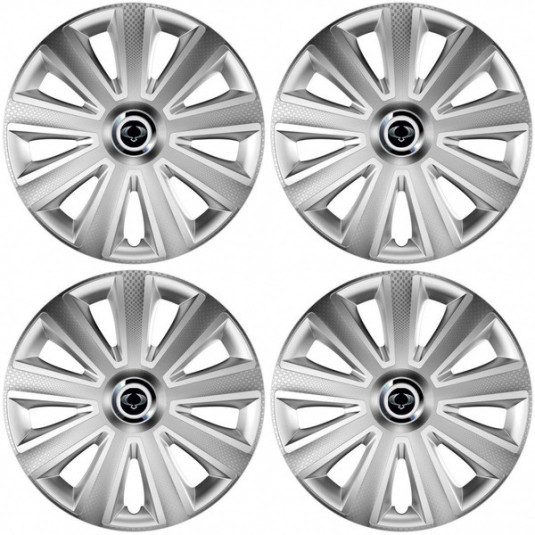 Poklice pro Sangyong 16 Aviator carbon RC 16 silver