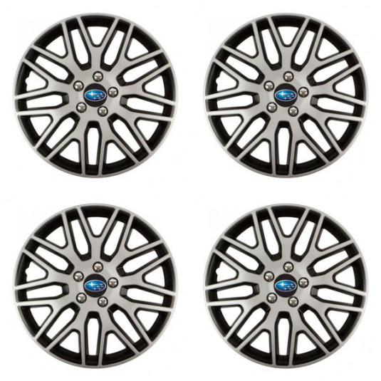 Poklice pro Subaru 14 Dakar NC silver and black