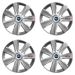 Poklice pro Subaru 14 GTX CARBON silver