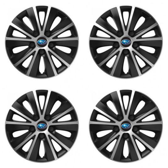 Poklice pro Subaru 14 RAPIDE silver and black