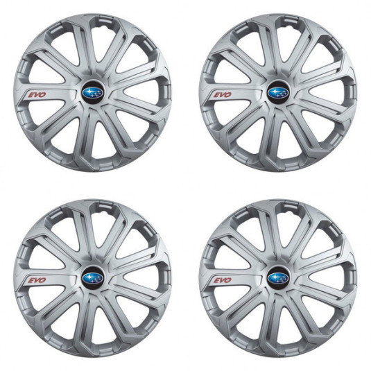 Poklice pro Subaru 15 Evo silver