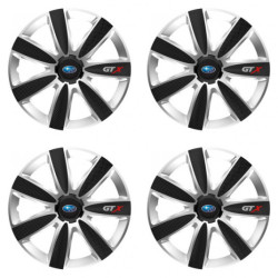 Poklice pro Subaru 15 GTX CARBON silver/black
