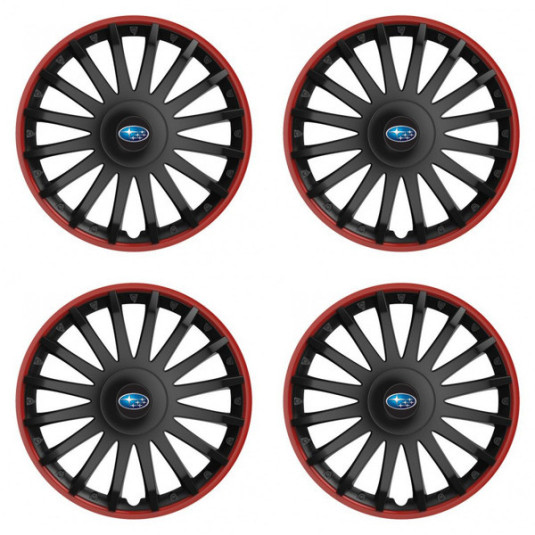 Poklice pro Subaru 15 CRYSTAL RO black