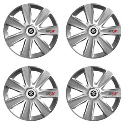 Poklice pro Suzuki 15 GTX CARBON silver