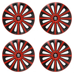 Poklice pro Suzuki 16 TREND red and black