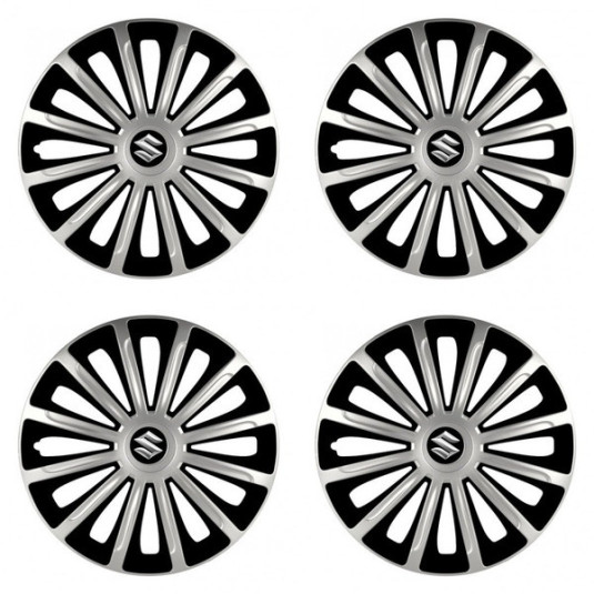 Poklice pro Suzuki 16 TREND silver and black