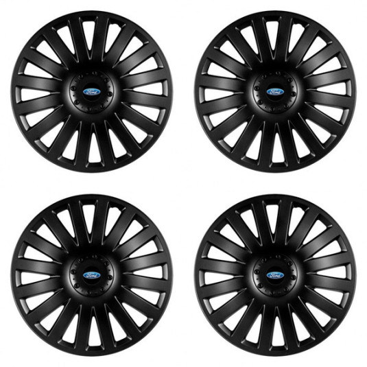 Poklice pro Ford 14 Smart black