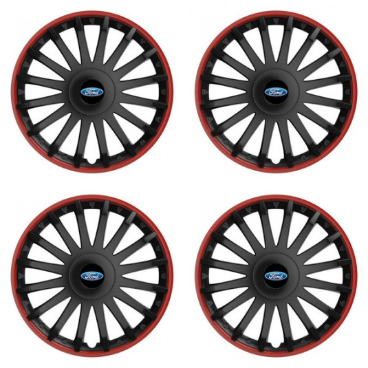 Poklice pro Ford 15 CRYSTAL RO black