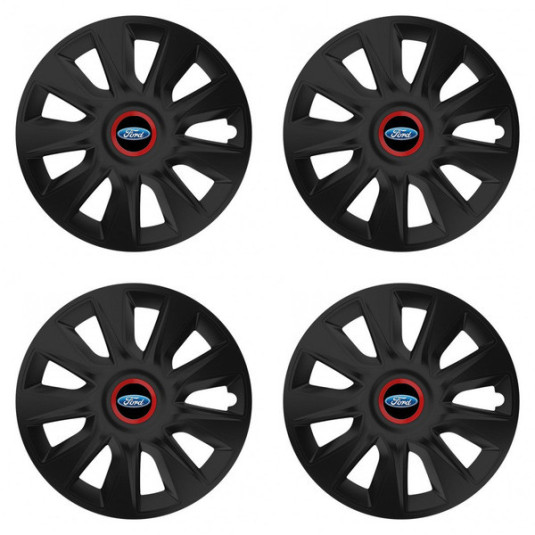 Poklice pro Ford 15 STRATOS RR black