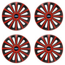 Poklice pro Ford 16 TREND red and black