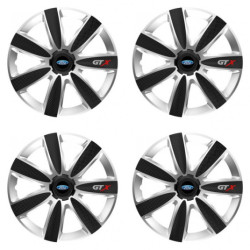 Poklice pro Ford 16 GTX CARBON silver/black