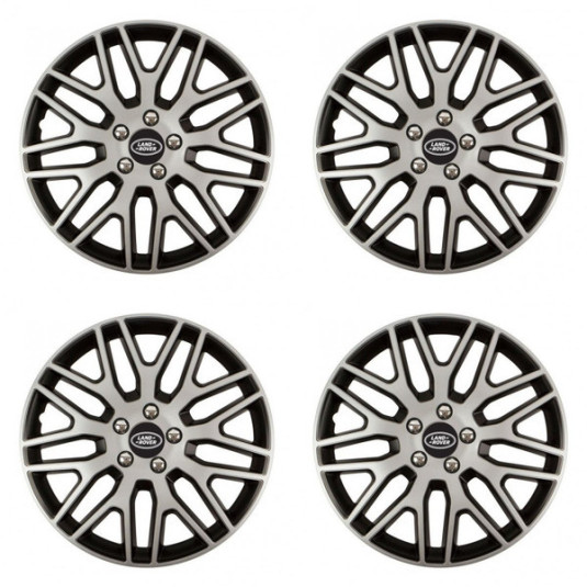 Poklice pro Land Rover 15 Dakar NC silver and black
