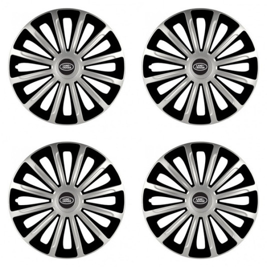 Poklice pro Land Rover 15 TREND silver and black
