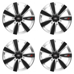 Poklice pro Land Rover 15 GTX CARBON silver/black