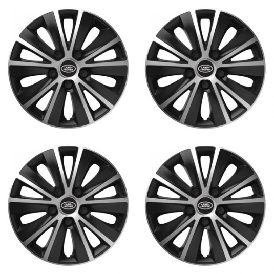Poklice pro Land Rover 15 RAPIDE silver and black