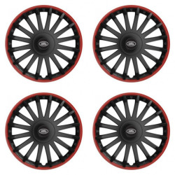 Poklice pro Land Rover 16 CRYSTAL RO black