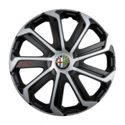 Poklice pro Alfa Romeo 14 Evo black&silver