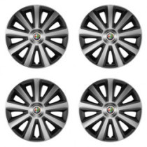 Poklice pro Alfa Romeo 14 Aviator carbon silver&black