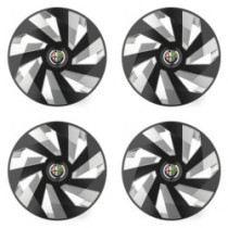Poklice pro Alfa Romeo 14 Vector RC black and silver