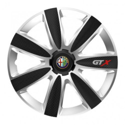 Poklice pro Alfa Romeo 14 GTX CARBON silver/black