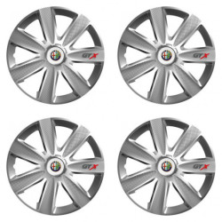 Poklice pro Alfa Romeo 14 GTX CARBON silver