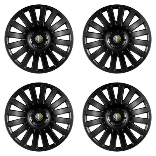 Poklice pro Alfa Romeo 15 Smart black