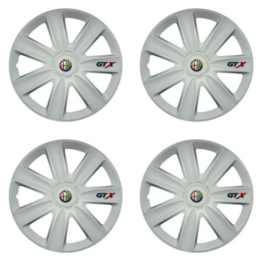 Poklice pro Alfa Romeo 15 GTX carbon white
