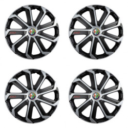 Poklice pro Alfa Romeo 15 Evo black&silver