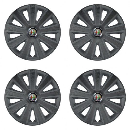 Poklice pro Alfa Romeo 15 Aviator carbon grafite