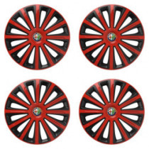 Poklice pro Alfa Romeo 15 TREND red and black