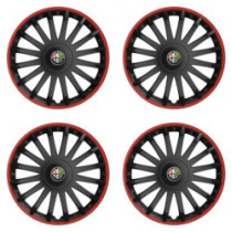 Poklice pro Alfa Romeo 15 CRYSTAL RO black