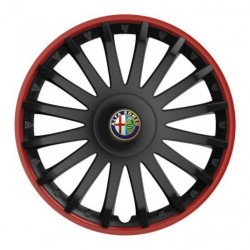 Poklice pro Alfa Romeo 15 CRYSTAL RO black