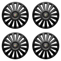 Poklice pro Alfa Romeo 16 Luxury black