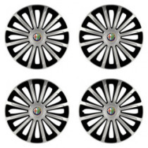 Poklice pro Alfa Romeo 16 TREND silver and black