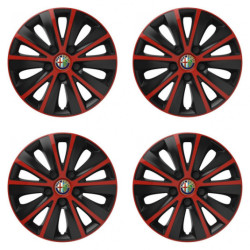 Poklice pro Alfa Romeo 16 RAPIDE red and black