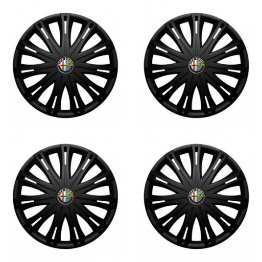 Poklice pro Alfa Romeo 16 SPARK BLACK