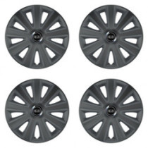 Poklice pro Kia (staršie logo) 15 Aviator carbon grafite