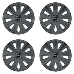 Poklice pro Kia (staršie logo) 15 Aviator carbon grafite