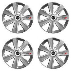 Poklice pro Kia (staršie logo) 16 GTX CARBON silver