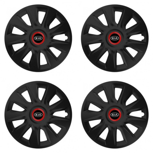 Poklice pro Kia (staršie logo) 17 STRATOS RR black