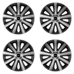 Poklice pro Kia (nové logo) 14 Aviator carbon silver&black