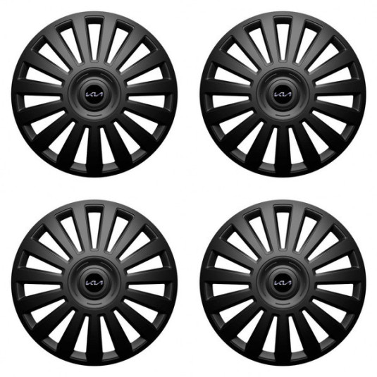 Poklice pro Kia (nové logo) 16 Luxury black