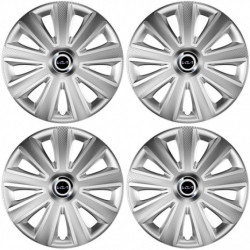 Poklice pro Kia (nové logo) 16 Aviator carbon RC 16 silver