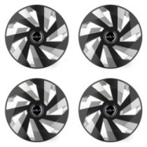 Poklice pro Kia (nové logo) 16 Vector RC black and silver