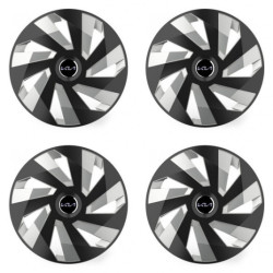 Poklice pro Kia (nové logo) 16 Vector RC black and silver