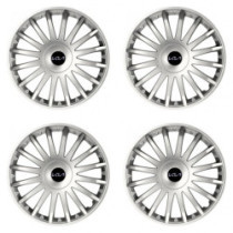 Poklice pro Kia (nové logo) 16 CRYSTAL silver