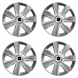 Poklice pro Kia (nové logo) 16 GTX CARBON silver