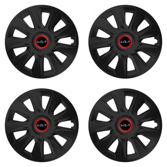 Poklice pro Kia (nové logo) 16 STRATOS RR black