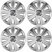 Poklice pro Dacia (staršie logo) 14 Aviator carbon RC silver